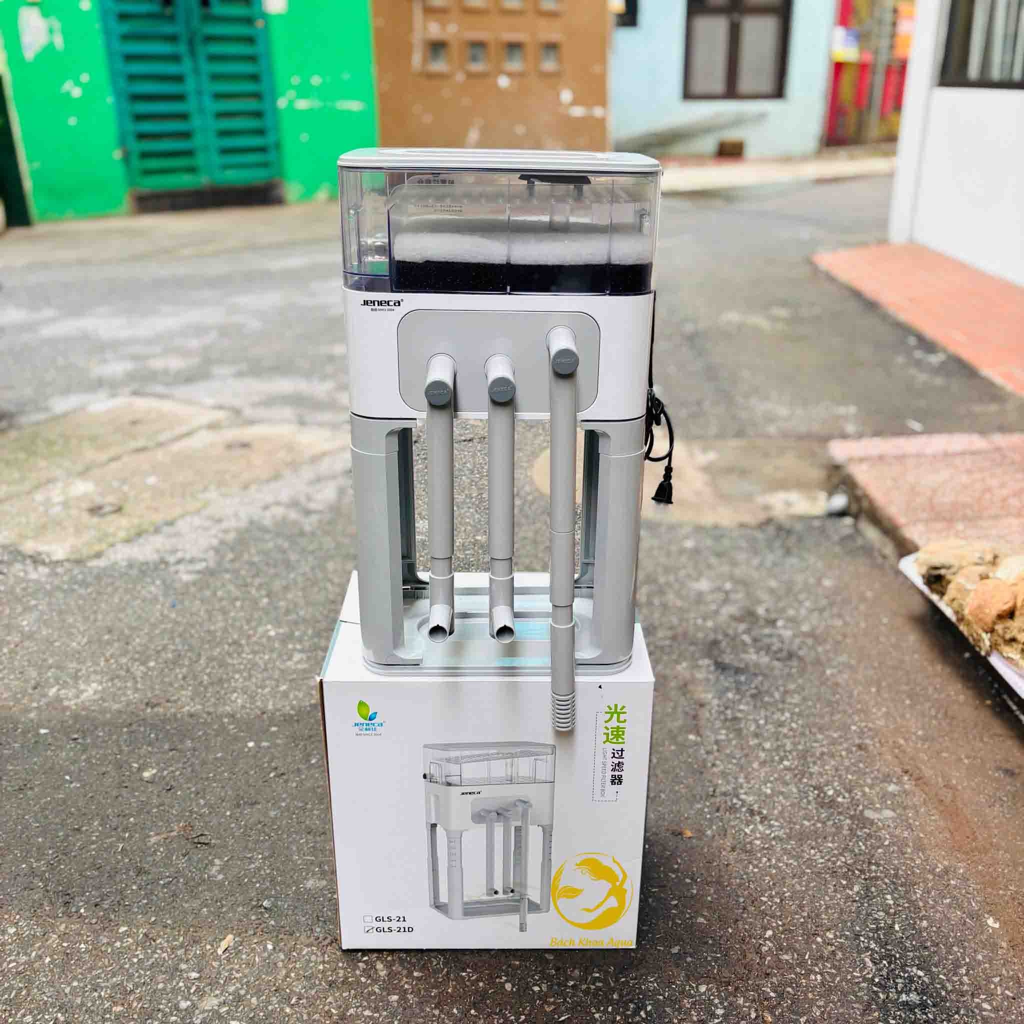 Máy lọc Jeneca GLS-21D hệ thống lọc đa tầng siêu hiệu quả cho bể cá